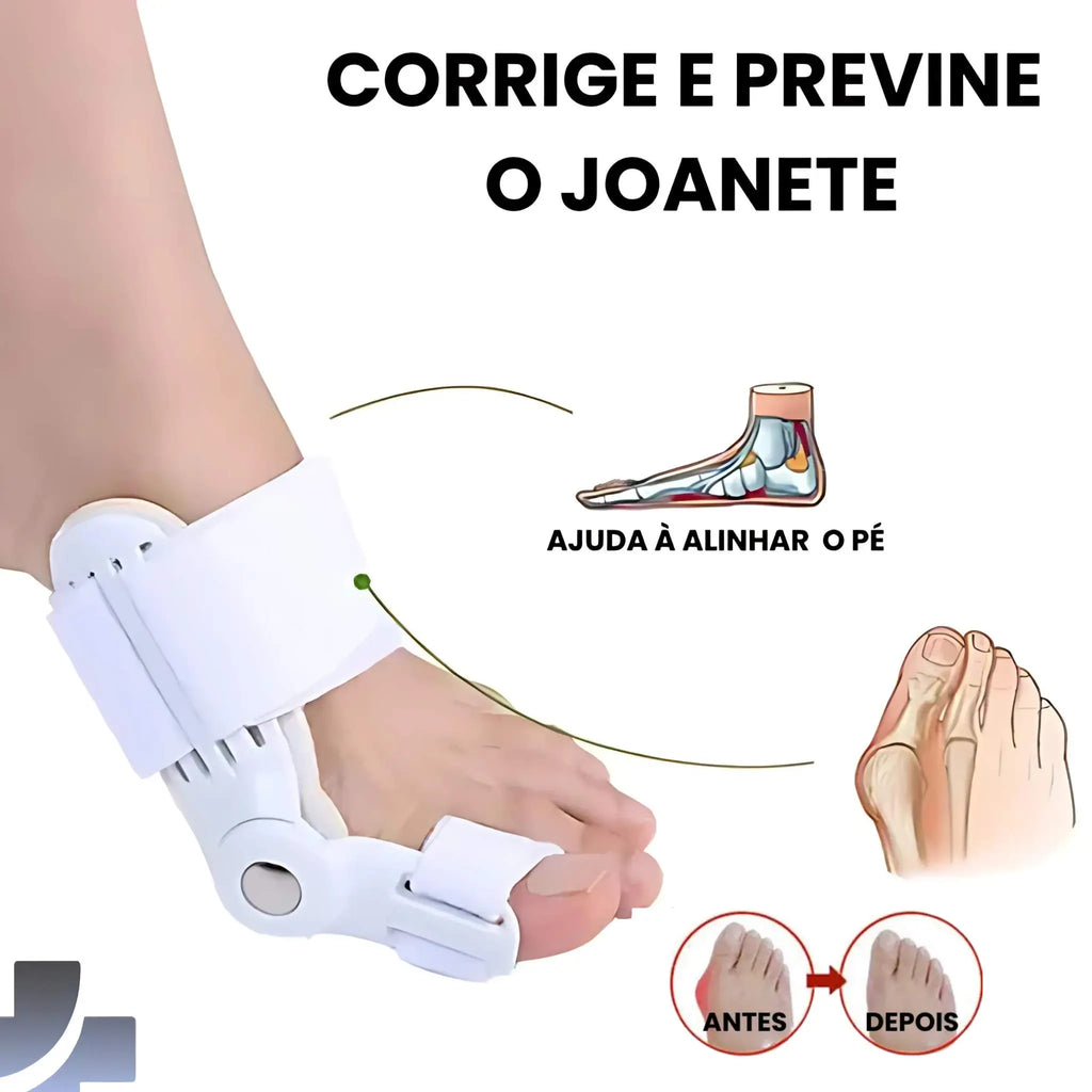 Corretor Ortopédico de Joanete Premium - Arquitetura da Saúde